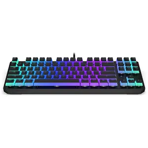 ENDORFY Thock TKL Pudding Red, RGB, USB, switch Kailh Red, Layout US, Negru