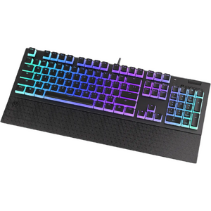 ENDORFY Omnis Pudding Red, RGB, USB, switch Kailh Red, Layout US, Negru