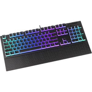 ENDORFY Omnis Pudding Red, RGB, USB, switch Kailh Red, Layout US, Negru