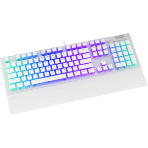 ENDORFY Omnis Pudding Onyx White Brown, RGB, USB, switch Kailh Brown, Layout US, Alb