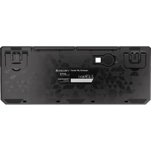 ENDORFY Tastatura Thock TKL Wireless Red, RGB, Bluetooth, switch Kailh Box Red, Layout US, Negru