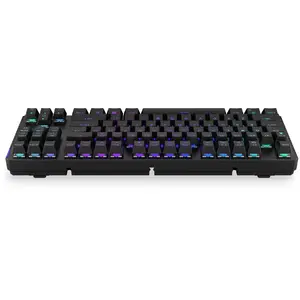 ENDORFY Tastatura Thock TKL Wireless Red, RGB, Bluetooth, switch Kailh Box Red, Layout US, Negru