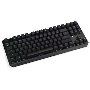 ENDORFY Tastatura Thock TKL Wireless Red, RGB, Bluetooth, switch Kailh Box Red, Layout US, Negru