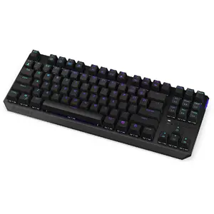ENDORFY Tastatura Thock TKL Wireless Black, RGB, Bluetooth, switch Kailh Box Black, Layout US, Negru