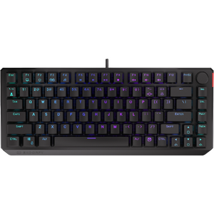 ENDORFY Thock 75% Red, RGB, USB, switch Kailh Red, Layout US, Negru