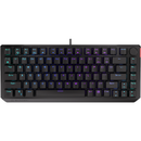 Thock 75% Red, RGB, USB, switch Kailh Red, Layout US, Negru