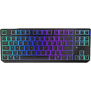 Thock TKL Wireless Red Pudding, RGB, Bluetooth, switch Kailh Box Red, Layout US, Negru