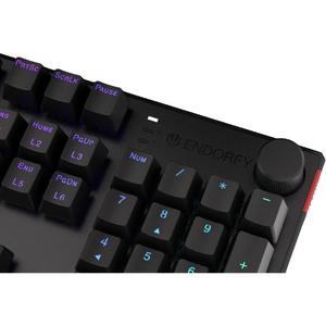 ENDORFY Thock Blue, RGB, USB, switch Kailh Blue, Layout US, Negru