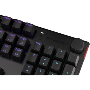 ENDORFY Thock Red, RGB, USB, switch Kailh Red, Layout US, Negru