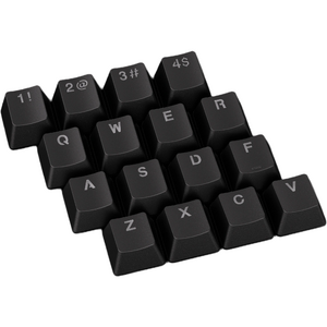 ENDORFY set 124 taste PBT, RGB, Negru