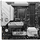 Placa de baza MSI B760M PROJECT ZERO, Socket LGA1700, DDR5, Wi-Fi, BT, Micro ATX, Negru/Alb
