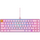 Glorious Tastatura mecanica GMMK 2 Compact 65%, RGB, USB-C,Fox Linear Switch, Layout US, Roz