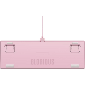 Glorious Tastatura mecanica GMMK 2 Compact 65%, RGB, USB-C,Fox Linear Switch, Layout US, Roz
