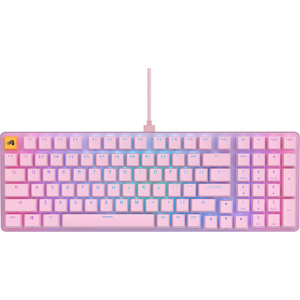 Glorious Tastatura mecanica GMMK 2 Full Size 96%, RGB, USB-C, Fox Linear Switch, Layout US, Roz