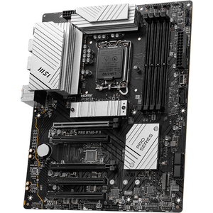 Placa de baza MSI PRO B760-P II, Socket LGA1700, DDR5, ATX, Negru/Alb
