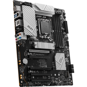 Placa de baza MSI PRO B760-P II, Socket LGA1700, DDR5, ATX, Negru/Alb