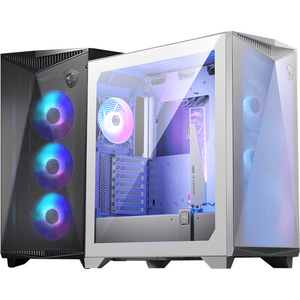 Carcasa MSI MPG GUNGNIR 300R AIRFLOW WHITE, Mid-Tower, RGB, Alb