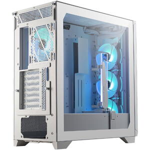 Carcasa MSI MPG GUNGNIR 300R AIRFLOW WHITE, Mid-Tower, RGB, Alb