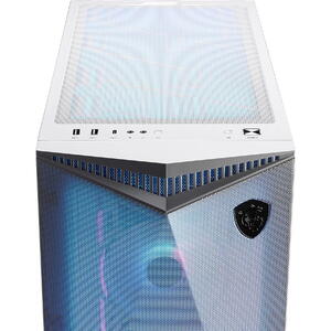 Carcasa MSI MPG GUNGNIR 300R AIRFLOW WHITE, Mid-Tower, RGB, Alb