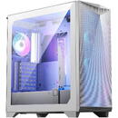 MPG GUNGNIR 300R AIRFLOW WHITE, Mid-Tower, RGB, Alb