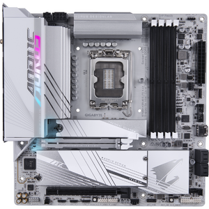 Placa de baza GIGABYTE B760M AORUS ELITE X AX, Socket 1700, DDR5, BT, Wi-Fi, ATX