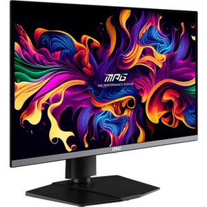 Monitor MSI MPG 271QRX QD-OLED, 26.5 inch, WQHD, 2560x1440, HDMI, DisplayPort, Pivot, AMD FreeSync Premium Pro, 360Hz, 0.03ms, Negru