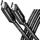AXAGON Cablu de date BUCM32-CM15AB, USB-C 3.2 Gen 2, 1.5m, PD 100W, Negru