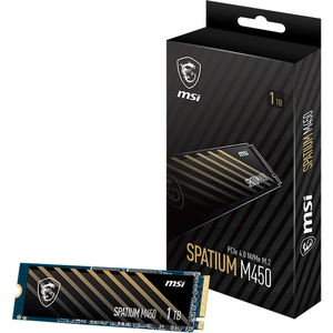 SSD MSI SPATIUM M450, PCIe 4.0, NVMe M.2, 1TB S78-440L920-P83