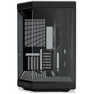 Carcasa HYTE Y70, Dual Chamber, Mid-Tower, ATX, Sticla Securizata lateral/fata, riser PCIe inclus, Negru