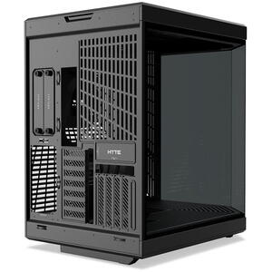 Carcasa HYTE Y70, Dual Chamber, Mid-Tower, ATX, Sticla Securizata lateral/fata, riser PCIe inclus, Negru