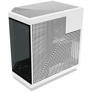 Carcasa HYTE Y70, Dual Chamber, Mid-Tower, ATX, Sticla Securizata lateral/fata, riser PCIe inclus, Negru/Alb