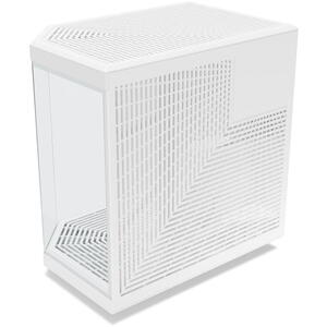 Carcasa HYTE Y70, Dual Chamber, Mid-Tower, ATX, Sticla Securizata lateral/fata, riser PCIe inclus, Alb