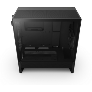 Carcasa NZXT H5 Flow (2024), Mid-Tower, ATX, Negru