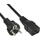 InLine cablu de alimentare 16658E, 16A Type F, socket IEC320/C19, 1.5m
