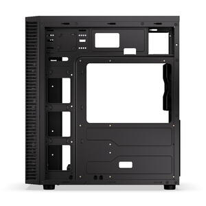 Carcasa ENDORFY Armis 100 Solid, Middle Tower, ATX, Negru