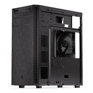 Carcasa ENDORFY Armis 100 Solid, Middle Tower, ATX, Negru