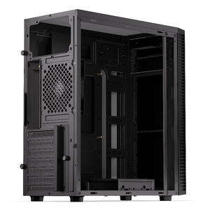 Carcasa ENDORFY Armis 100 Solid, Middle Tower, ATX, Negru