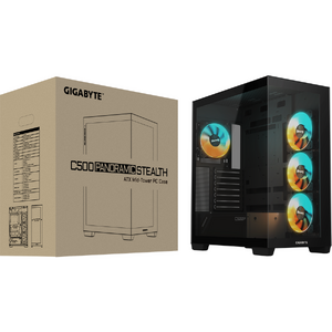 Carcasa GIGABYTE C500 PANORAMIC STEALTH, Mid-Tower, ATX, Negru