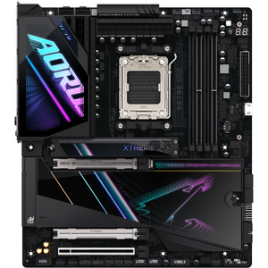 Placa de baza GIGABYTE X870E AORUS XTREME AI TOP, AM5, DDR5, BT, Wi-Fi, E-ATX, Negru