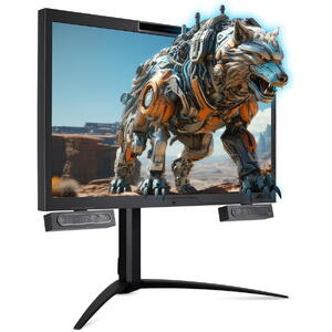 Monitor Acer Predator PSV27-2 SpatialLabs View 27", Ultra HD, 3840 x 2160, HDMI, DisplayPort, Boxe, 160Hz, 5ms, Stereoscopic 3D Display, Negru