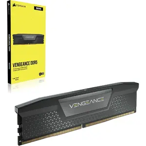 Corsair Memorie DDR5, 1x32GB, 5200MT/s, C40, 1.25V, XMP, Negru, VENGEANCE