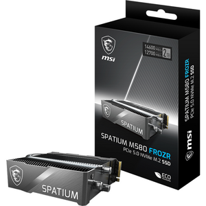 SSD MSI Spatium M580 FROZR, PCI 5.0, 2TB, M.2 S78-440Q780-P83