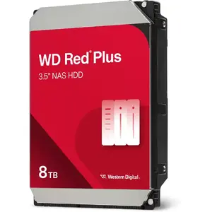 Western Digital Red Plus 8TB, NAS, 5640rpm, 256MB cache, SATA-III, 3.5"