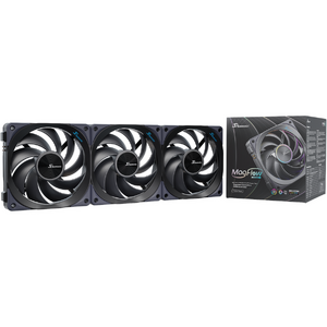 Ventilator Seasonic MagFlow 120 ARGB, kit 3 buc Resigilat/Reparat