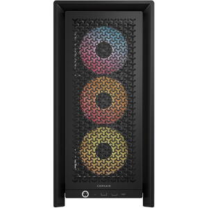 Carcasa Corsair FRAME 4000D RS ARGB, Mid-Tower, fara sursa, ATX, Negru