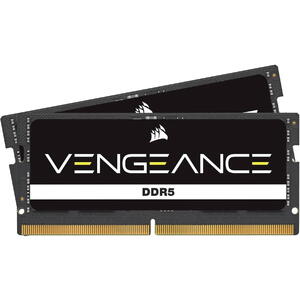 Memorie Notebook Corsair SODIMM, DDR5, 64GB, KIT 2x32GB, 5600MHz, C48, 1.1V, Negru, Vengeance