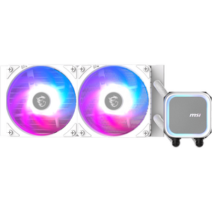 Cooler MSI MAG CORELIQUID A13 240 WHITE, Racire cu lichid, AIO 240mm, RGB, Intel/ AMD, Alb