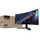 Monitor GIGABYTE G34WQCP, 34", VA, UHD, 3440 x 1440, 180Hz , HDMI, Display Port, Curbat, Boxe, 1ms, Negru