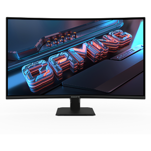 Monitor GIGABYTE GS32QCA , 31.5", VA, QHD, 2560 x 1440, 180Hz , HDMI, Display Port, Curbat, 1ms, Negru