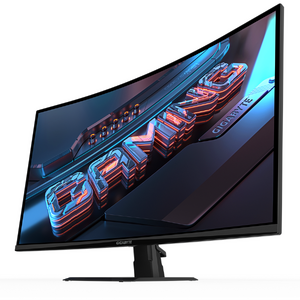 Monitor GIGABYTE GS32QCA , 31.5", VA, QHD, 2560 x 1440, 180Hz , HDMI, Display Port, Curbat, 1ms, Negru